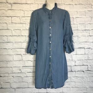 Blue Jean Spease Shirt Dress